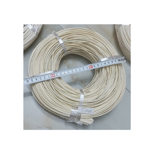 แกนหวายกลม ก้านหวายที่ยังไม่ได้ผ่านการแปรรูปใช้เป็นวัสดุหลักสําหรับทําผลิตภัณฑ์หวาย - Product Image 1