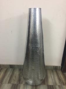 TVAKM-1007 élégant contemporain noël fleur Vase Durable en aluminium fer table fêtes décor à la maison pièce centrale taille M - Product Image 2