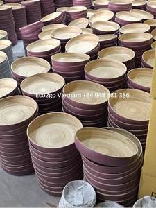 Assiettes à dîner écologiques faites à la main Vaisselle en bambou Plat et assiette/ Assiette en bambou pour bébé par Eco2go Vietnam - Product Image 4