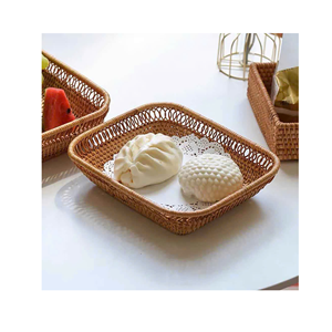 Bandeja de Ratán de Primera Calidad para Venta al por Mayor y Suministros de Artesanía - Product Image 1