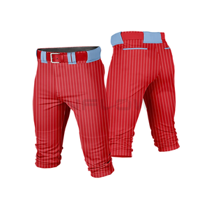 Custom Men's Baseball Pants/Plus Size Softball Pants Wholesale <b>Knicker</b>-Style Baseball & Softball Wear - Product Image 1