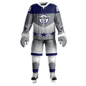 NOUVEAU Vêtements pour hommes décontractés Uniforme classique de hockey sur glace Manches longues Combinaison de hockey pour hommes Impression par sublimation Vêtements de sport pour hommes - Product Image 1