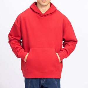 Drop Shoulder Hoodie 100% Algodón Invierno Impresión digital Elegante Sudadera con capucha de gran tamaño para hombres ODM Disponible Pakistán - Product Image 1