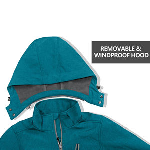 Veste softshell légère pour femmes vêtements d'extérieur élégants et respirants adaptés à la randonnée, au trekking, au ski et au camping - Product Image 6