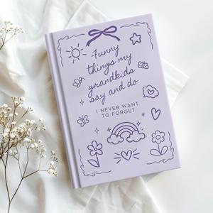 Venta Directa de Fábrica, Regalo para Abuela, Diario del Nieto, Cosas Divertidas que Mi Nieto Dice y Hace - Product Image 1