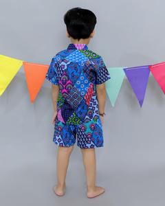 Vêtements pour enfants à la mode Garçons Ensembles deux pièces à manches courtes Vêtements pour enfants Garçon, Ensemble haut et bas - Product Image 3