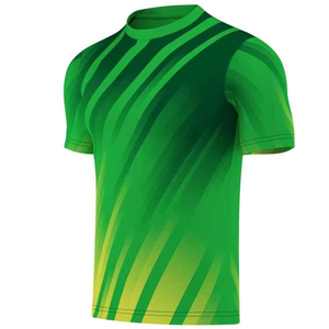 Camiseta de Fútbol para Hombre, Disponible en Todas las Tallas y Colores, Manga Corta, Tejido Elástico Transpirable, 100% Poliéster, para Amantes del Deporte - Product Image 3