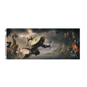 Taza de Assassin's Creed Valhalla con Diseño Novedoso de la Fortaleza de Ancaster y Eivor, Ideal para Regalos - Product Image 1