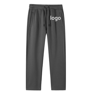 Pantalones de chándal de algodón de alta calidad para hombre, de talla grande, cintura media, estilo informal, pista de correr holgada, pantalones de chándal para exteriores, engrosamiento de algodón - Product Image 3