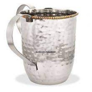 Aluminum Casted Silver Color Finishing Attractive Look Top Selling Fancy Drinkware <b>Mugs</b> For Home And Hotel In Impressive Price - Product Image 5