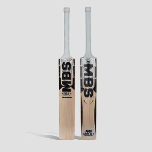 Bate de Cricket Deportivo MBS SAA67 de Madera Resistente (Willow Inglés) Edición para Jugadores, Entrenamiento - Product Image 1