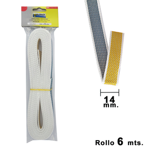 Nastro per Tende a Rullo Bicolore Wolfpack 14 mm. Rotolo da 6 metri - Product Image 1