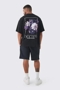 T-shirt Homme Oversize Uni Respirant 100% Coton Teint en Fil 240g Écologique Couleur Personnalisée Streetwear Vente en Gros Haute Qualité - Product Image 2