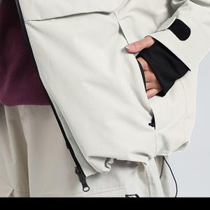 Chaqueta de esquí impermeable de moda totalmente personalizable para hombre, ropa de invierno reutilizable, chaquetas de esquí de alta calidad para hombre - Product Image 3