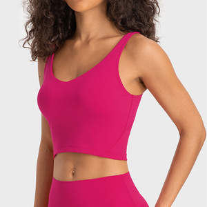 Sujetador deportivo para mujer, ropa de rendimiento a prueba de golpes, Top corto para niñas, Tops de gimnasio para damas, fabricante de ropa deportiva de China - Product Image 2