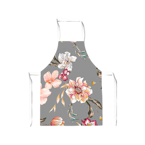 Delantales bordados de rayas cruzadas de algodón con diseño de espalda cruzada para el hogar, ajuste ajustable, 250 GSM Material, delantal de larga duración de origen indio - Product Image 5