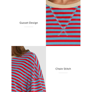 Diseñador de moda cuello redondo pulóver sudadera logotipo personalizado Casual sólido tejido sudaderas con capucha para mujeres nueva llegada colección de invierno - Product Image 5