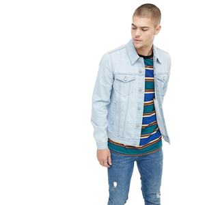 Custom Casual <b>Denim</b> <b>Jacket</b> Factory Wholesale <b>Men</b> s Big and Tall Big & Tall Trucker <b>Jacket</b> <b>Men</b> <b>Jacket</b> Jeans 100% Cotton Shell - Product Image 1