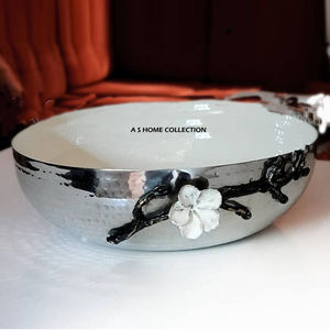 Admirable Leafy Design Decorative Serving <b>Bowl</b> for Salad and <b>Snacks</b> Centerpiece <b>Bowl</b> at an Amazing Price - Product Image 3