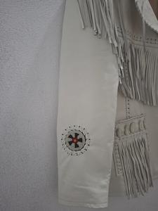 Chaquetas de cuero de vaquero occidental para hombre con estilo de color único para Otoño e Invierno - Product Image 5