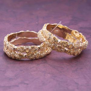 Gold Plated Forming Bangles, <b>Fashion</b> Bangles, Traditional Custom Gold Bangles, Copper & Brass, Gold Filled Jewelry Oro Joyeria. - Product Image 1