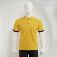 Chemises pour hommes en tricot uni imprimé à manches courtes, chemises de golf décontractées, respirantes, écologiques, séchage rapide
