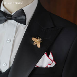 Traje de Etiqueta Negro a Medida para Hombre de Tres Piezas (Chaqueta, Pantalones y Chaleco) Estrella de Medianoche |   Colección de Boda - Product Image 2