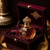 Extrait de Parfum Oud en Verre Ambré 30% Liquide, Fragrance Unisexe, Parfum de Luxe Personnalisé à Marque Privée, Longue Durée, Conforme IFRA