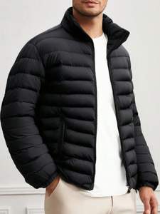 Veste d'hiver pour homme de haute qualité, poids lourd, pliable, style streetwear, personnalisez votre propre design, doudounes pour homme - Product Image 2