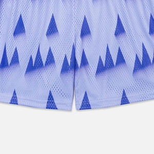 Shorts de basket-ball unisexes personnalisés en maille 100% polyester entièrement sublimés, shorts en maille double couche avec poches - Product Image 4