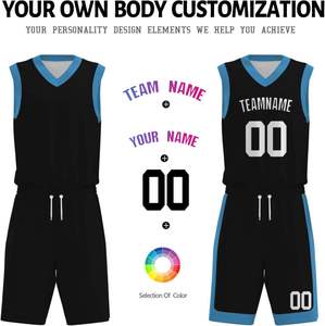 Uniforme de baloncesto de sublimación unisex profesional personalizado de talla grande árbitro antibacteriano transpirable 100% poliéster - Product Image 5