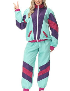 Conjunto Deportivo Corto de Dos Piezas para Mujer, Color Personalizado, Bordado, Nailon, Chaqueta con Cremallera y Pantalones Cortos Cortavientos, Modelo 2026 - Product Image 1