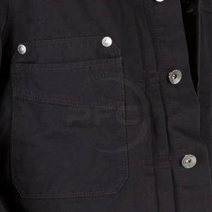 Nouvelle arrivée veste 100% coton pour hommes vêtements d'hiver décontractés en gros toile matériel pour homme - Product Image 5