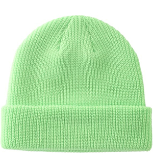 White Knit Beanie Hat Ribbed <b>Winter</b> <b>Cap</b> Unisex Soft Warm Stretch Plain Skull <b>Cap</b> Custom Logo OEM Supplier - Product Image 6