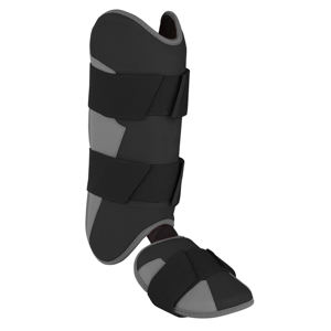 Protège-tibias en cuir à ajustement régulier pour le baseball - Protection professionnelle, design léger et réglable, haute qualité - Product Image 2