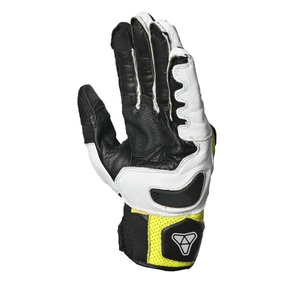 Gants de moto en cuir pour sports motorisés, course, compatibles écran tactile, pour hommes et femmes, noirs, prix de gros - Product Image 3