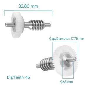 Pignon de rétroviseur pour Toyota Avensis - Product Image 3