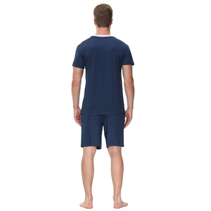 Conjunto de camisa corta informal cómoda de verano para hombre Diseño formal en blanco con transpirable y sudor - Product Image 6