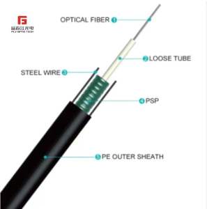 FCJ Factory GYXTW G652D <span class=keywords><strong>Cable</strong></span> de <span class=keywords><strong>fibra</strong></span> óptica de modo único 2-24 Core <span class=keywords><strong>Cable</strong></span> enterrado de tubo suelto central para exteriores - Product Image 6
