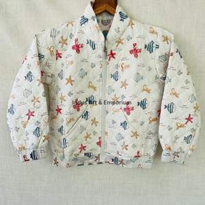 Chaqueta Acolchada de Algodón Vintage Hecha a Mano para Niños, Chaqueta Acolchada de Algodón Vintage Jaipuri de Manga Larga para Niños - Product Image 2