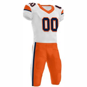 Maillots de football américain haute performance, respirants, rembourrage court avancé, couleurs d'équipe audacieuses, durables, 100% polyester, protection UV - Product Image 3