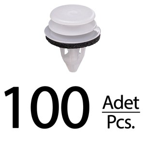 Clips de garniture de porte (AVEC JOINT) pour BMW et Range Rover Renault - 100 pièces - Product Image 1