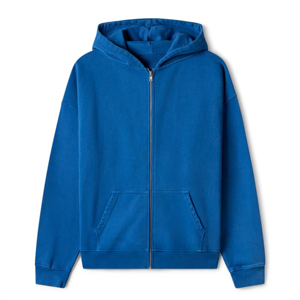 Sudadera con capucha y cremallera completa de alta calidad para hombres y mujeres, cómoda y elegante, perfecta para ropa informal y actividades al aire libre - Product Image 1