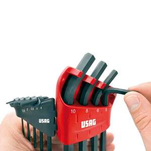 Juego de 9 Llaves Hexagonales para Uso Multipropósito, Herramienta Duradera y Versátil - Product Image 3