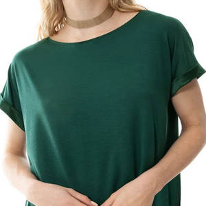 Nueva llegada de los productos más vendidos camisetas de las mujeres Plain New Fashion Brands Top Design mujeres Ropa deportes Camisetas en blanco - Product Image 4