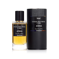 Collection Prive Aisha 50ml, parfum floral unisexe, liquide, longue tenue, eau de parfum de luxe, France