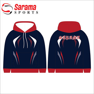เสื้อฮู้ดผู้ชายผ้า100% โพลีเอสเตอร์พิมพ์ซับลิเมชันแบบเรียบใส่ได้ทั้งชายและหญิง - Product Image 2