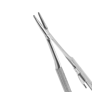 Castroviejo ที่ใส่เข็มสแตนเลสพร้อมปลายโค้ง TC 14ซม. ชุดเครื่องมือผ่าตัดด้วยมือ - Product Image 2