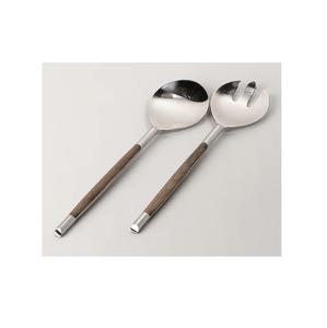 Servidor de ensaladas de lujo, juego de cubiertos de Metal, cuchara y tenedor, nuevo diseño - Product Image 3