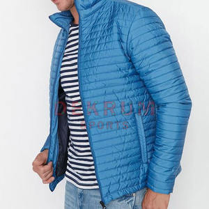 Chaqueta acolchada personalizada de alta calidad, venta al por mayor, chaqueta acolchada impermeable ligera para exteriores - Product Image 6